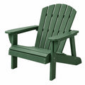 Poltrona da giardino 83 x 76 x 92 cm in legno verde - stile Adirondack